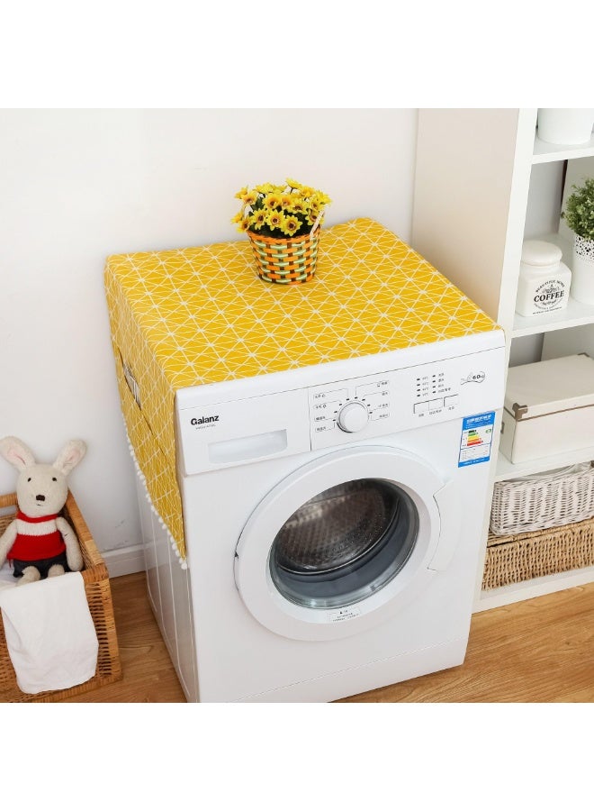 KOWVOWZ Washer and Dryer Covers Laundry Dryer Protect Cover Dust Cover Dustproof Waterproof Design for Easy Use Fit for Most Front Loading Washing Machine - Image 2